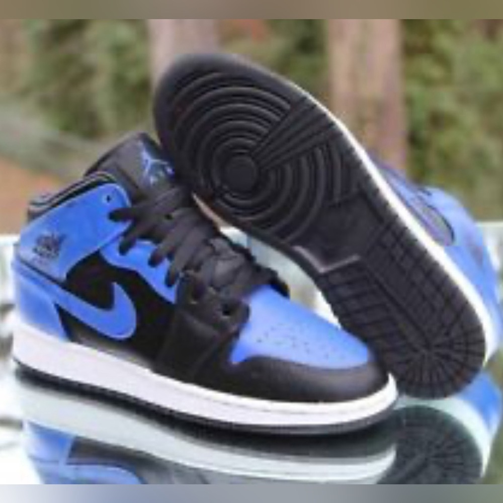 Blue & Black Jordan 1 W/ Box